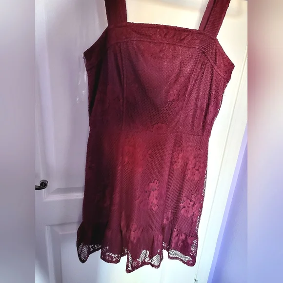 Macy's | Dresses | Macys Speechless Burgundy Red Dress | Poshmark Macy's | Dresses | Macys Speechless Burgundy Red Dress | Poshmark